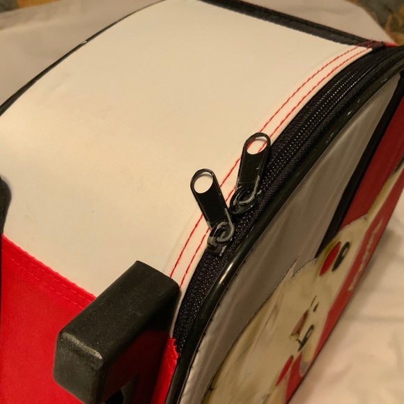 Rare Child’s Pokemon PIKACHU Round Rolling Soft Suitcase with Telescopic Handle - Picture 7 of 16